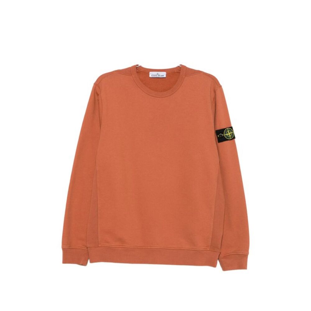 Stone Island Orange Sweaters & Knitwear - Sweatshirts Men